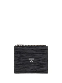 PORTAFOGLIO UOMO - GUESS NERO - SMMIPR LEA03