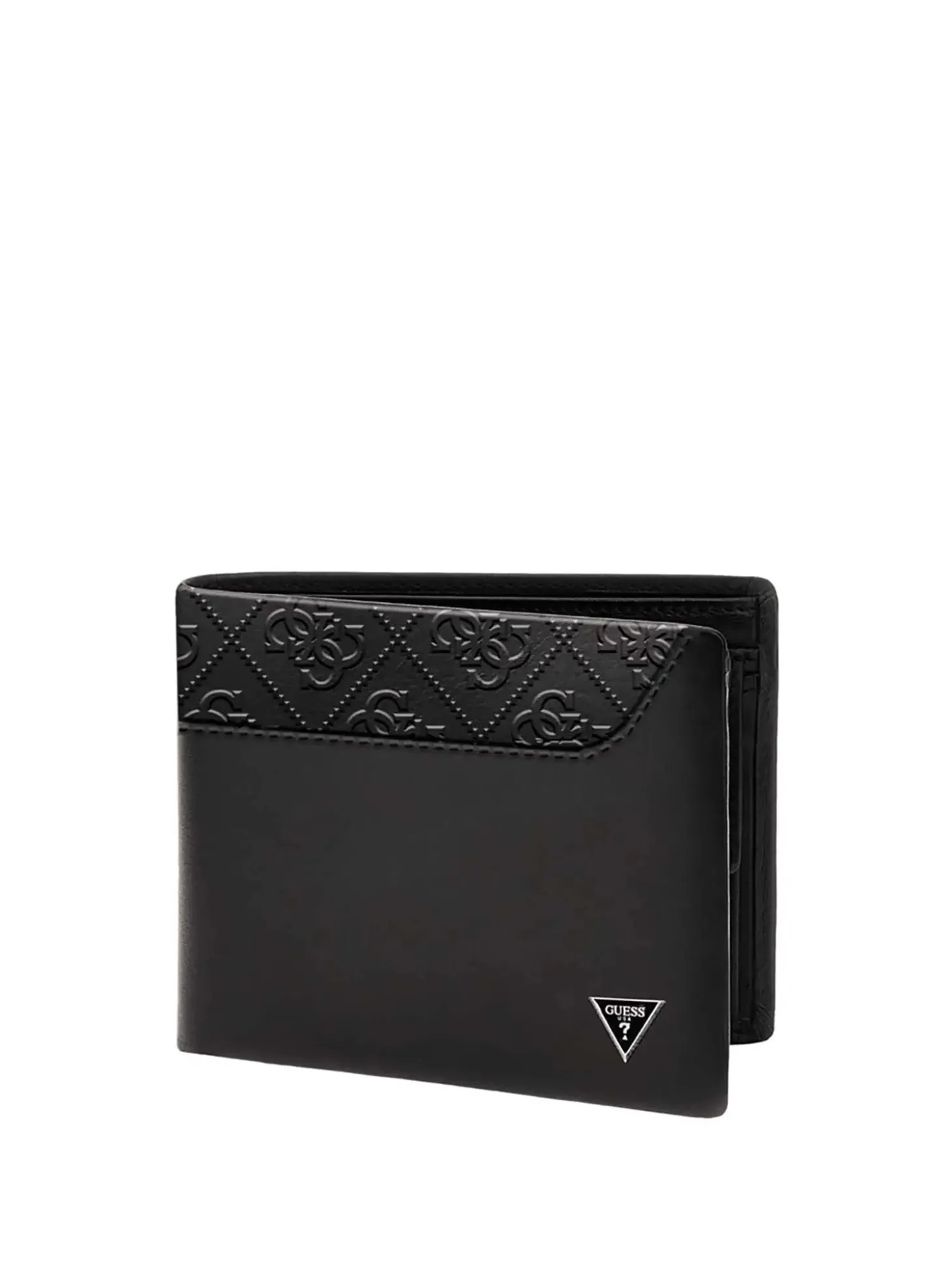 PORTAFOGLIO UOMO - GUESS NERO - SMBEHN LEA20