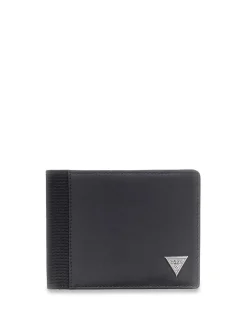PORTAFOGLIO UOMO - GUESS NERO - SMBEHN LEA20