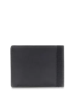 PORTAFOGLIO UOMO - GUESS NERO - SMBEHN LEA20