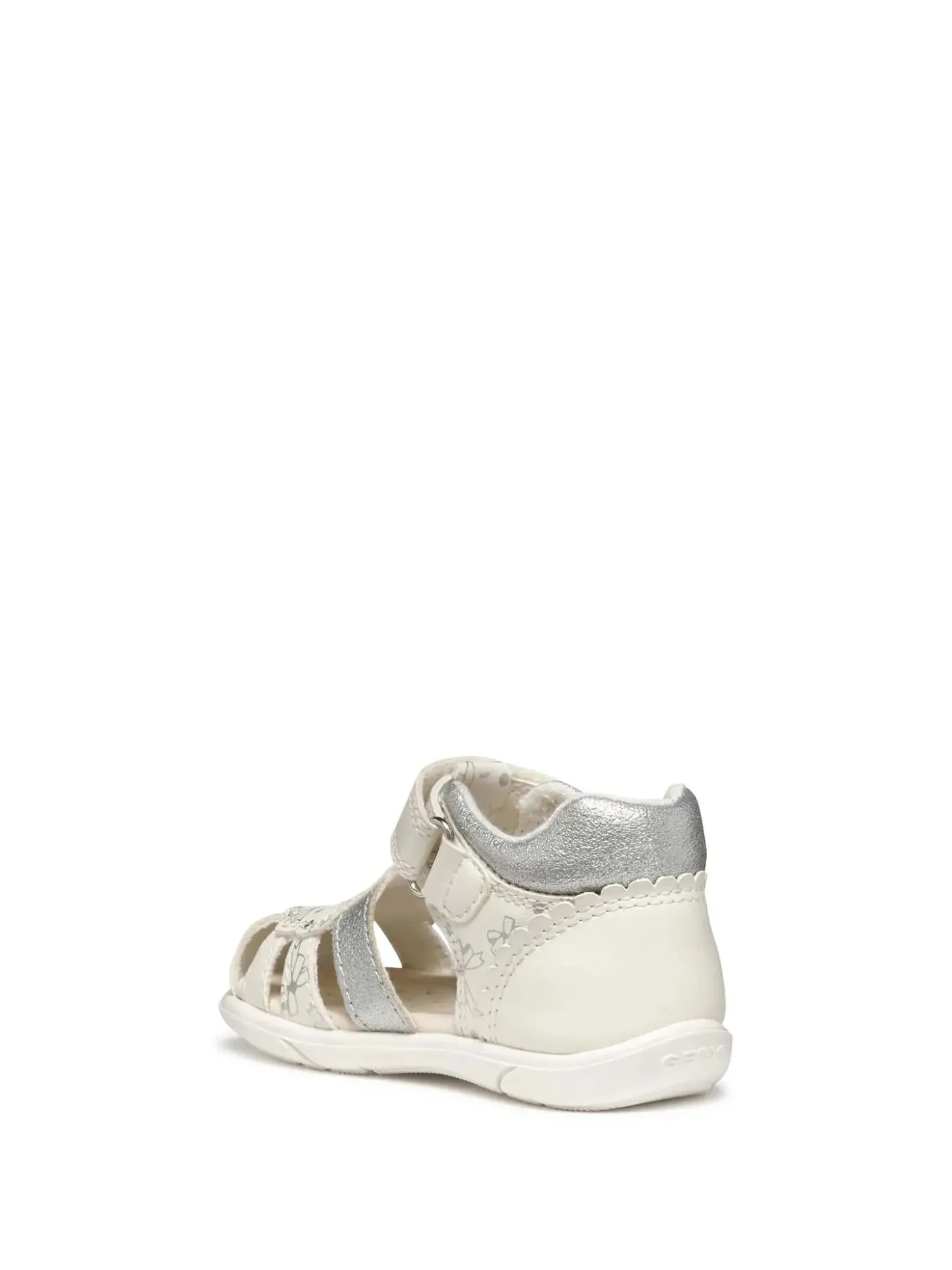 RAGNETTO BAMBINA - GEOX BIANCO-ARGENTO - B556FA 000BC