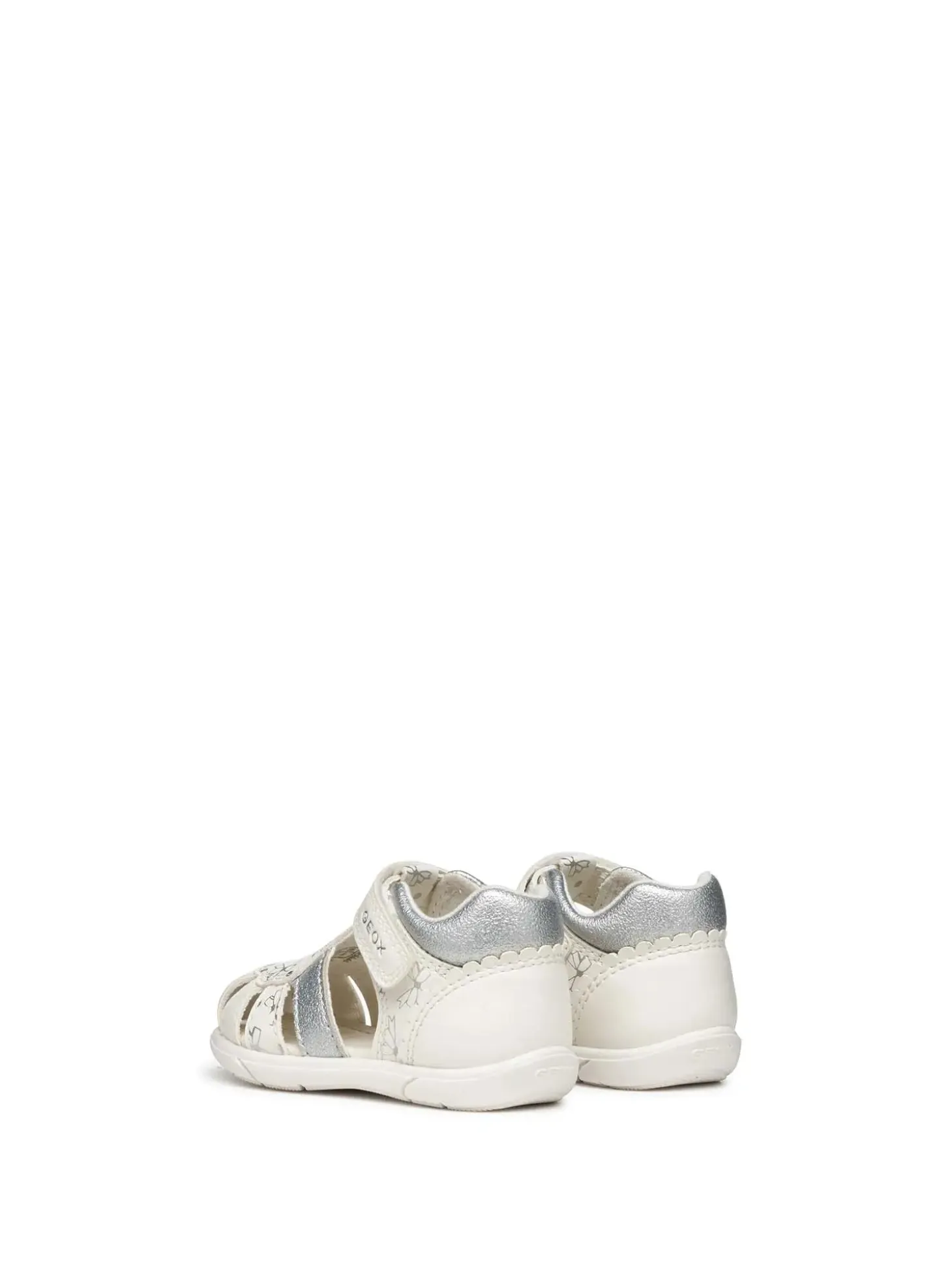 RAGNETTO BAMBINA - GEOX BIANCO-ARGENTO - B556FA 000BC
