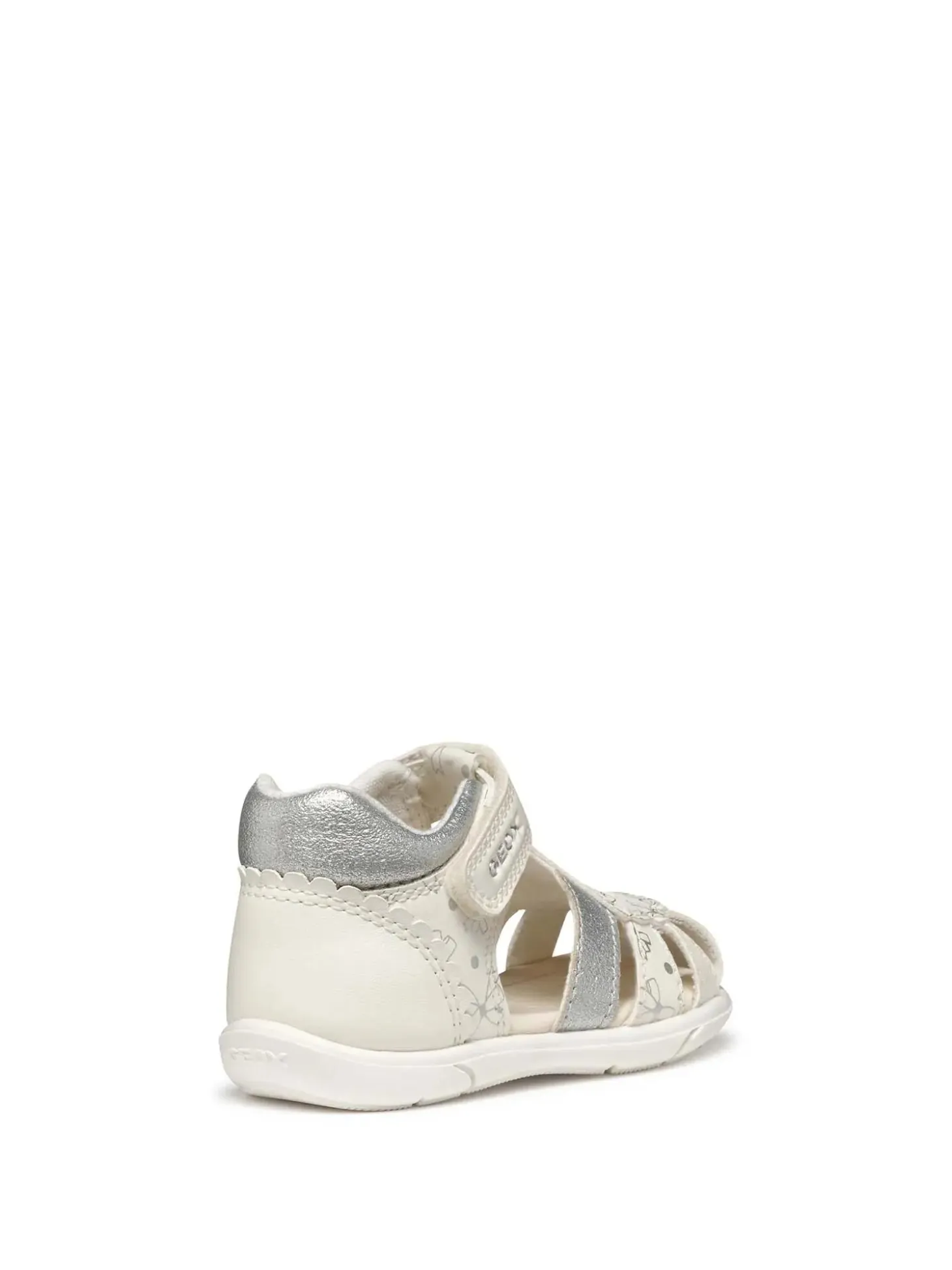 RAGNETTO BAMBINA - GEOX BIANCO-ARGENTO - B556FA 000BC
