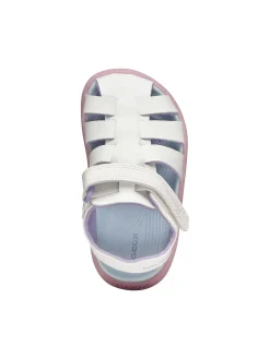 RAGNETTO BAMBINA - GEOX BIANCO-ROSA - B556BA 000BC