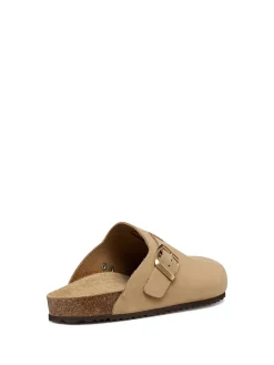 SABOT DONNA - GEOX TAUPE - D65LSA 00032
