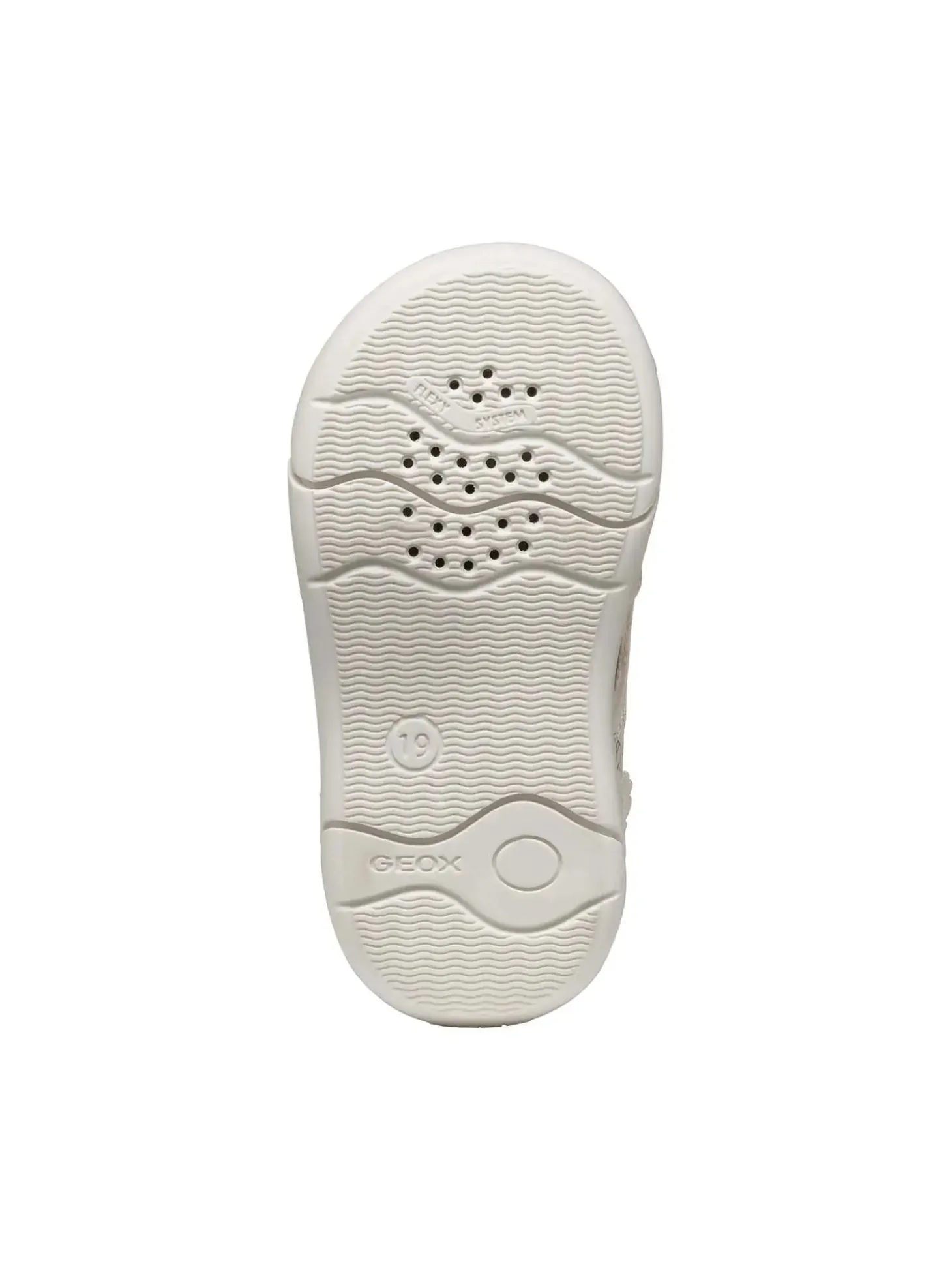 SANDALO BAMBINA - GEOX BIANCO-ARGENTO - B556FD 000BC