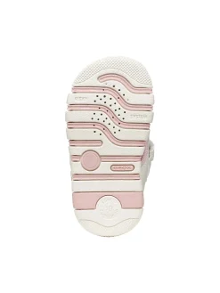 SANDALO BAMBINA - GEOX BIANCO-ROSA - B6517A 054GN