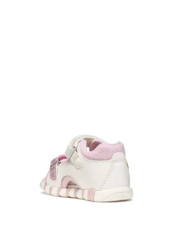 SANDALO BAMBINA - GEOX BIANCO-ROSA - B6517A 054GN
