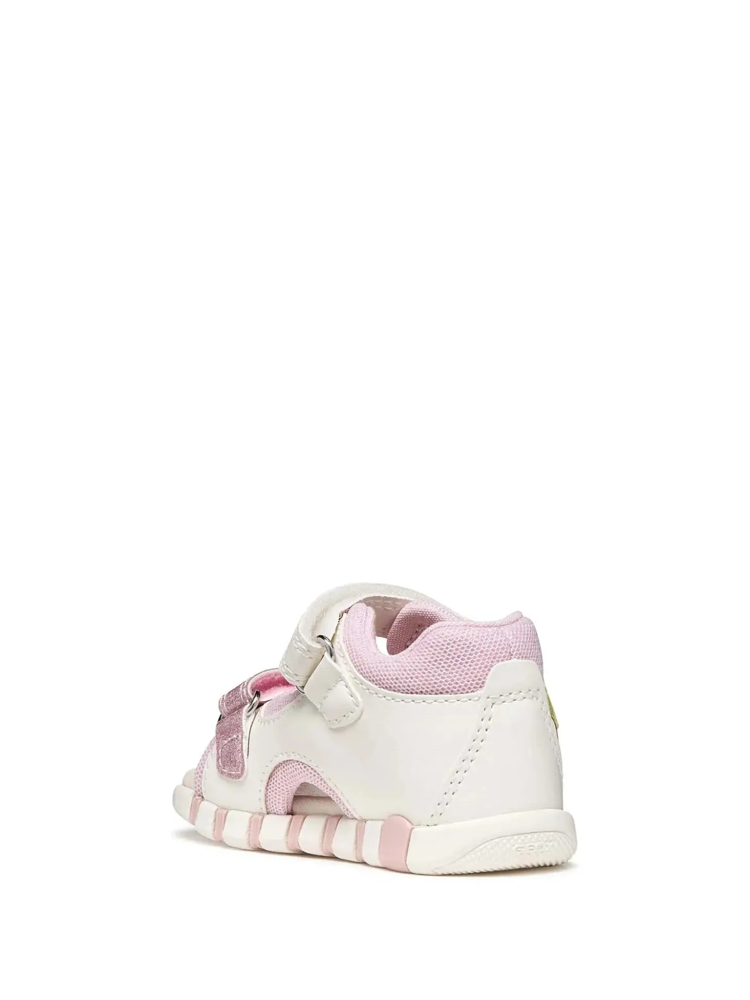 SANDALO BAMBINA - GEOX BIANCO-ROSA - B6517A 054GN