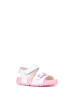 SANDALO BAMBINA - GEOX BIANCO-ROSA - B652RA 000BC
