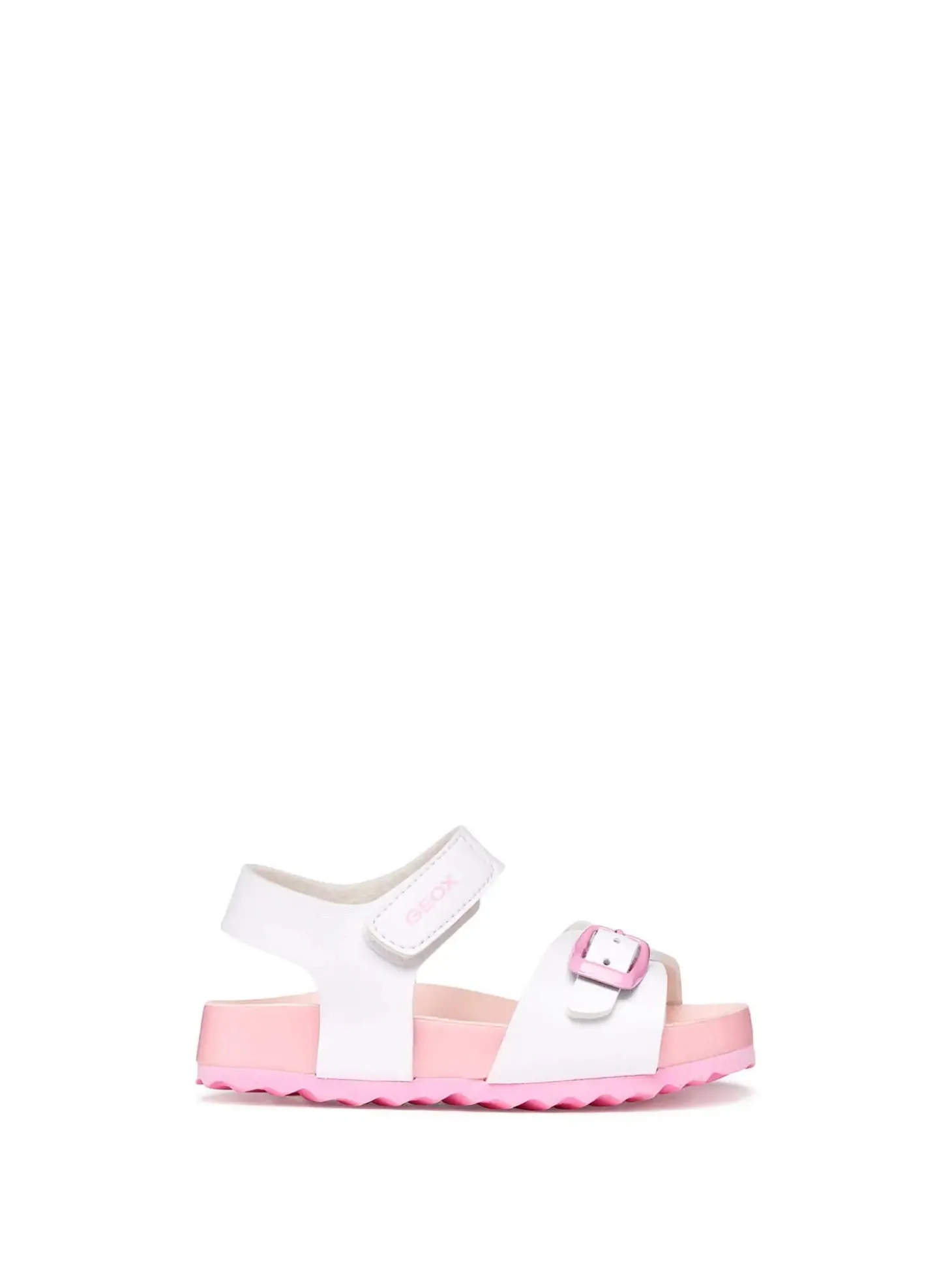 SANDALO BAMBINA - GEOX BIANCO-ROSA - B652RA 000BC