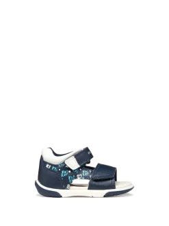 SANDALO BAMBINO - GEOX NAVY-BIANCO - B556EA 05404
