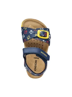 SANDALO BAMBINO - GEOX NAVY-GIALLO - B922QA 00004