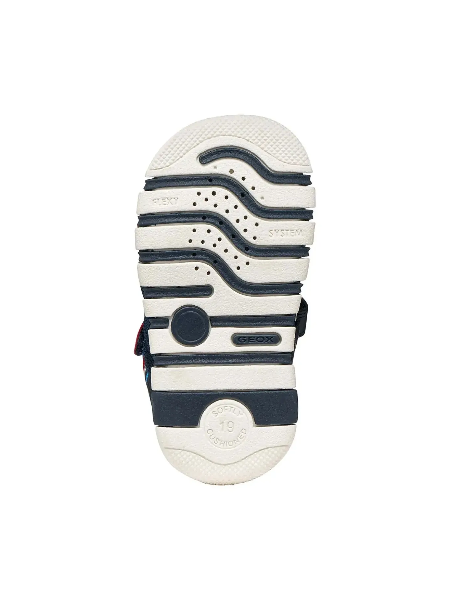 SANDALO BAMBINO - GEOX NAVY-ROSSO - B655PA 0BC14