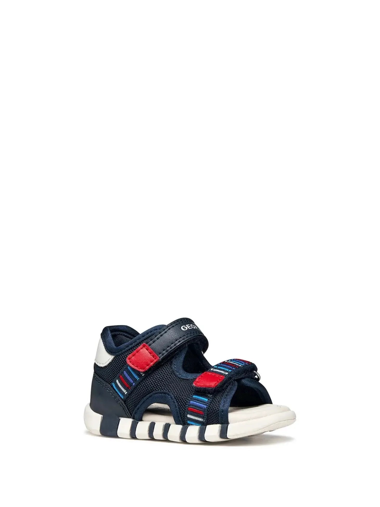 SANDALO BAMBINO - GEOX NAVY-ROSSO - B655PA 0BC14