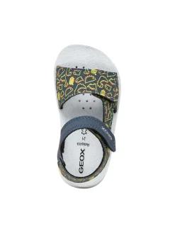 SANDALO BAMBINO - GEOX NAVY-VERDE - B455SC 000CE