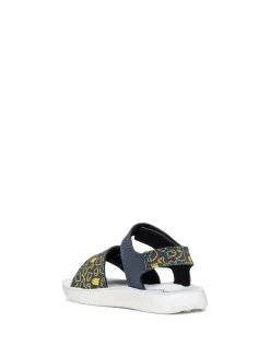 SANDALO BAMBINO - GEOX NAVY-VERDE - B455SC 000CE