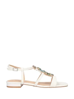 SANDALO DONNA - ALBANO VANITY BIANCO - AV7046