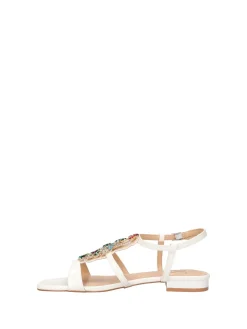 SANDALO DONNA - ALBANO VANITY BIANCO - AV7046
