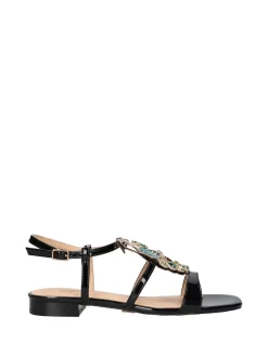 SANDALO DONNA - ALBANO VANITY NERO - AV7046