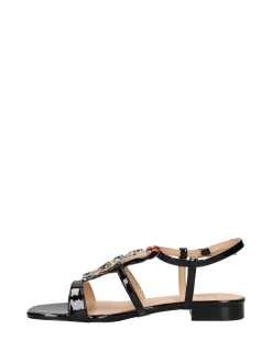SANDALO DONNA - ALBANO VANITY NERO - AV7046