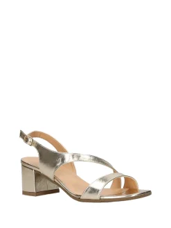 SANDALO DONNA - AMBER&JADE PLATINO - 255225PC
