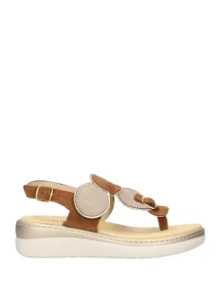 SANDALO DONNA - CINZIA SOFT CUOIO - IMB77006AC