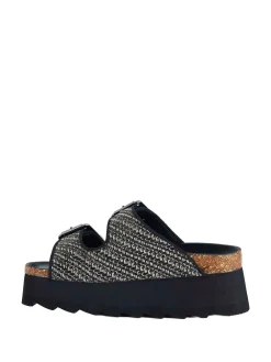 SANDALO DONNA - COLORS OF CALIFORNIA NERO - HC.BES600
