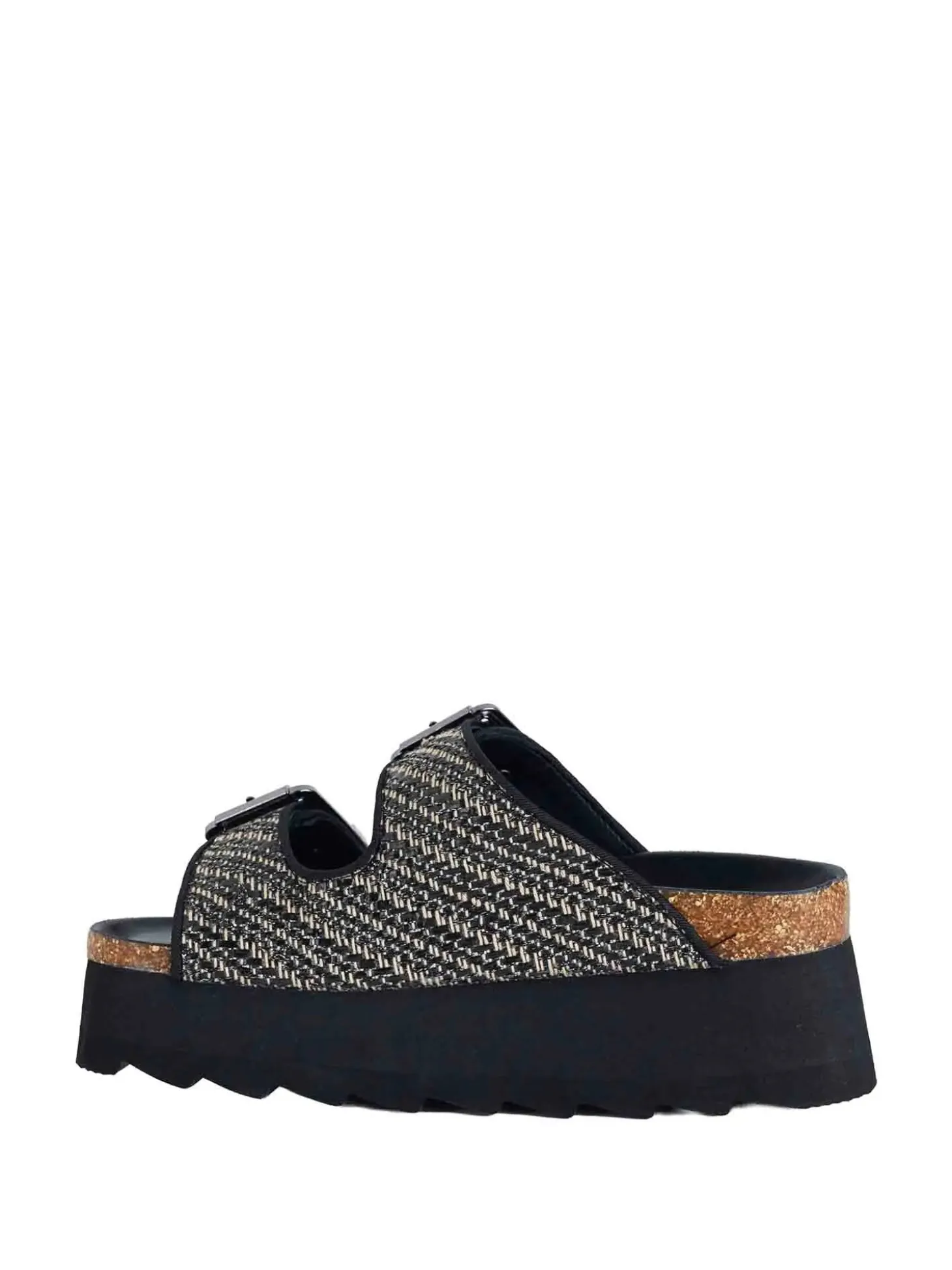 SANDALO DONNA - COLORS OF CALIFORNIA NERO - HC.BES600