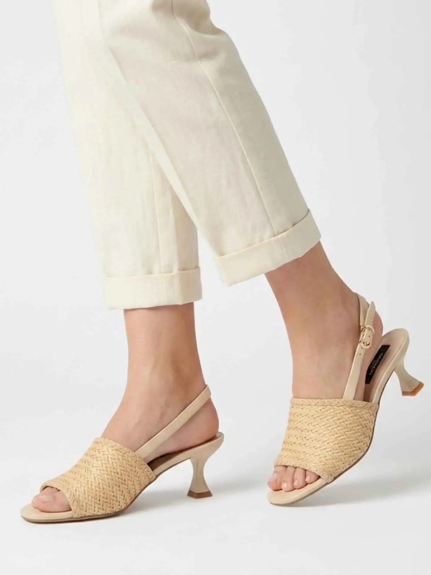 SANDALO DONNA - GATTINONI ROMA BEIGE - PENCD1632WEI