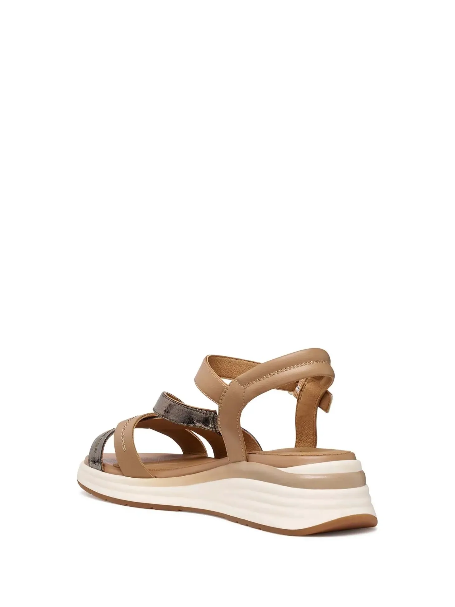 SANDALO DONNA - GEOX BEIGE - D650JA 0CD54