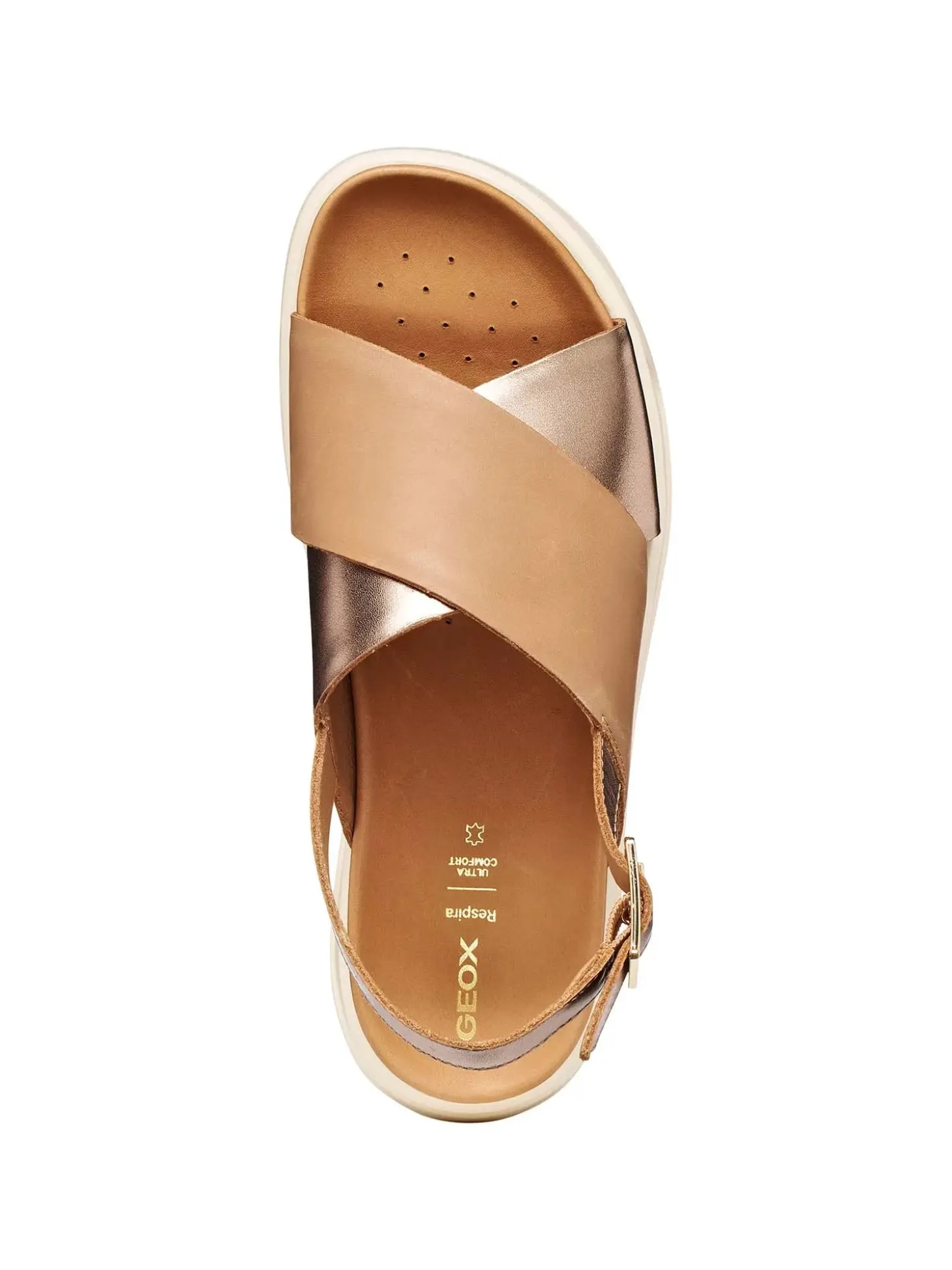 SANDALO DONNA - GEOX BEIGE - D45SZE 043CF
