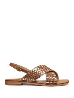 SANDALO DONNA - GEOX CAMEL - D65YMN 0KFKY