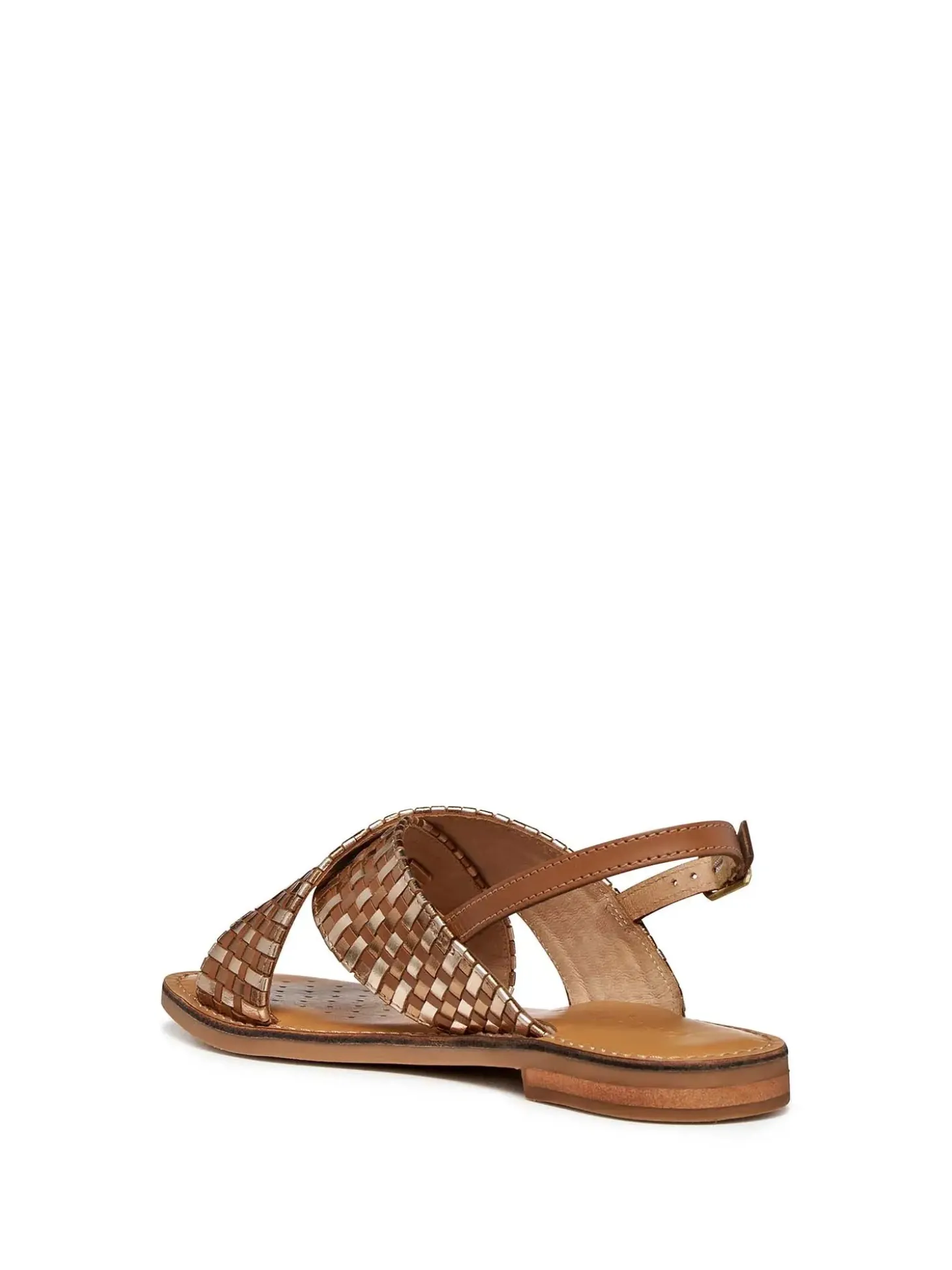 SANDALO DONNA - GEOX CAMEL - D65YMN 0KFKY