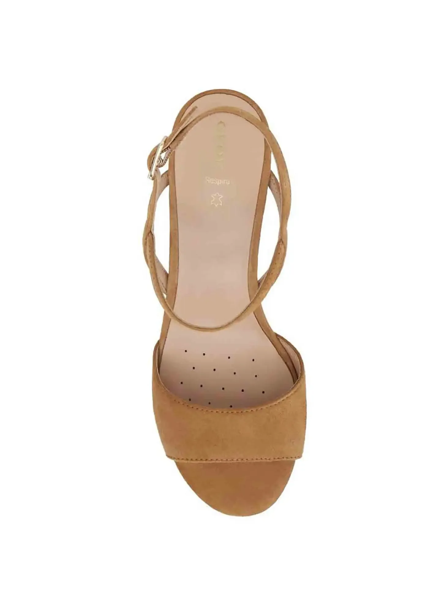 SANDALO DONNA - GEOX COGNAC - D65YZB 00021