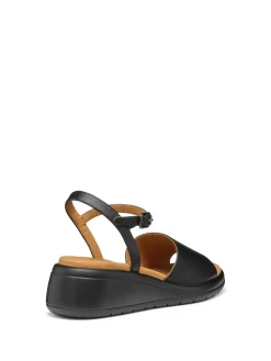 SANDALO DONNA - GEOX NERO - D550EA 000BC