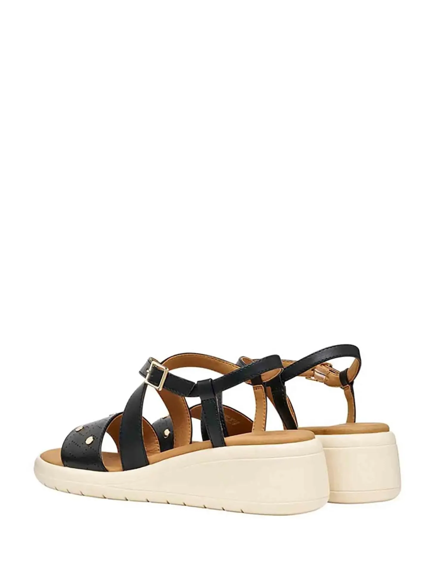 SANDALO DONNA - GEOX NERO - D650EA 000BC