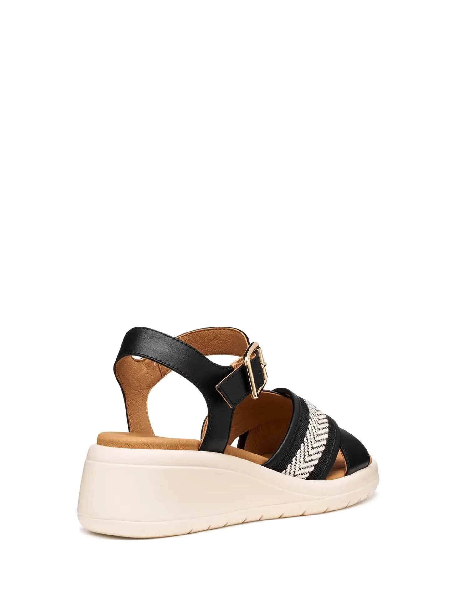 SANDALO DONNA - GEOX NERO - D550EG 05411