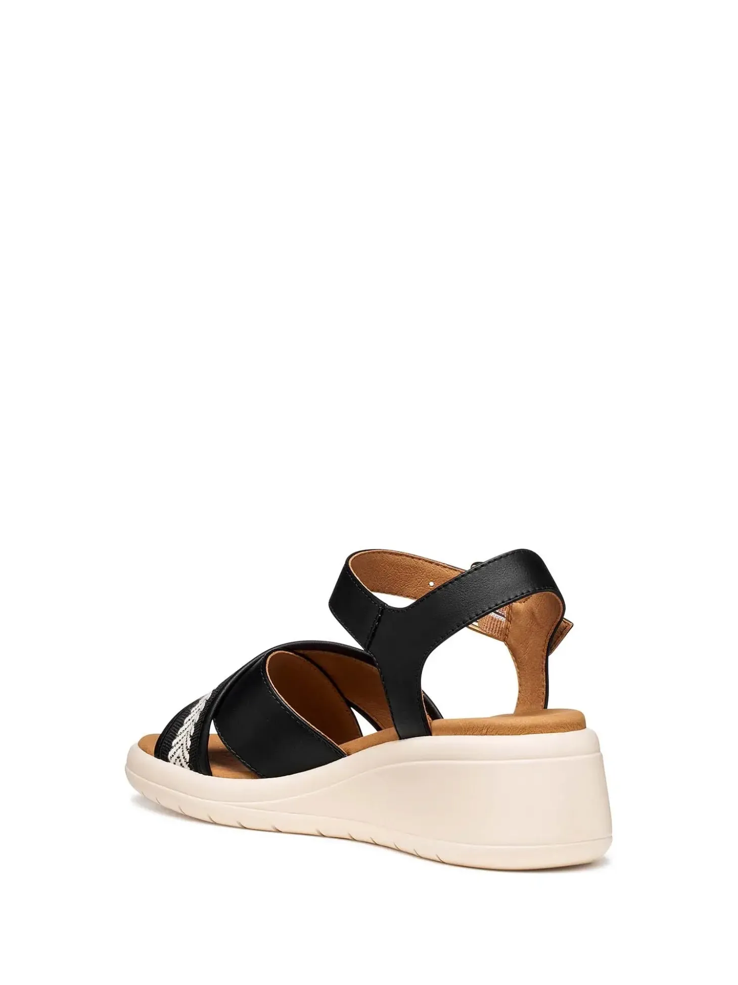 SANDALO DONNA - GEOX NERO - D550EG 05411