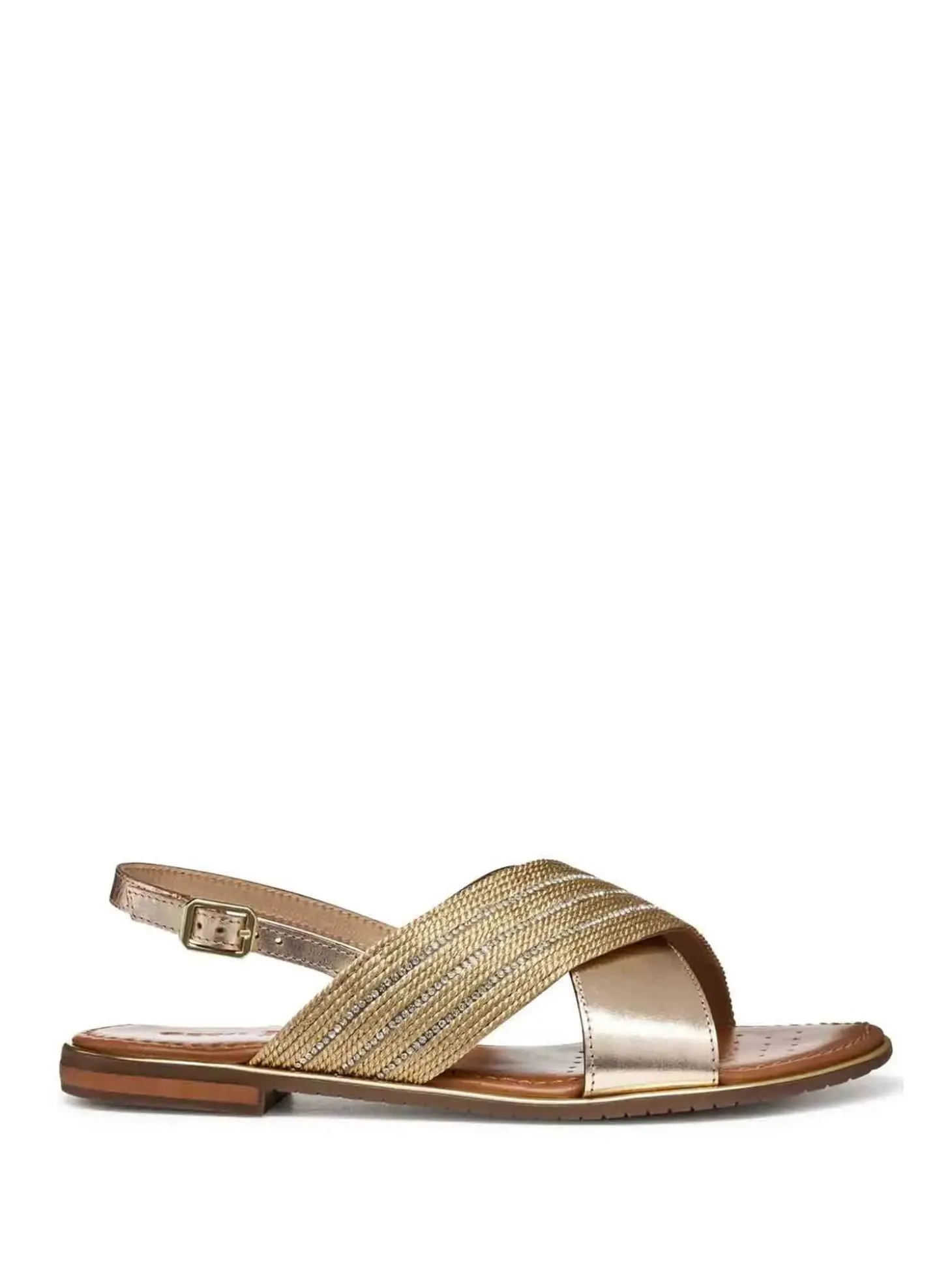 SANDALO DONNA - GEOX ORO - D55DQE 02JN0