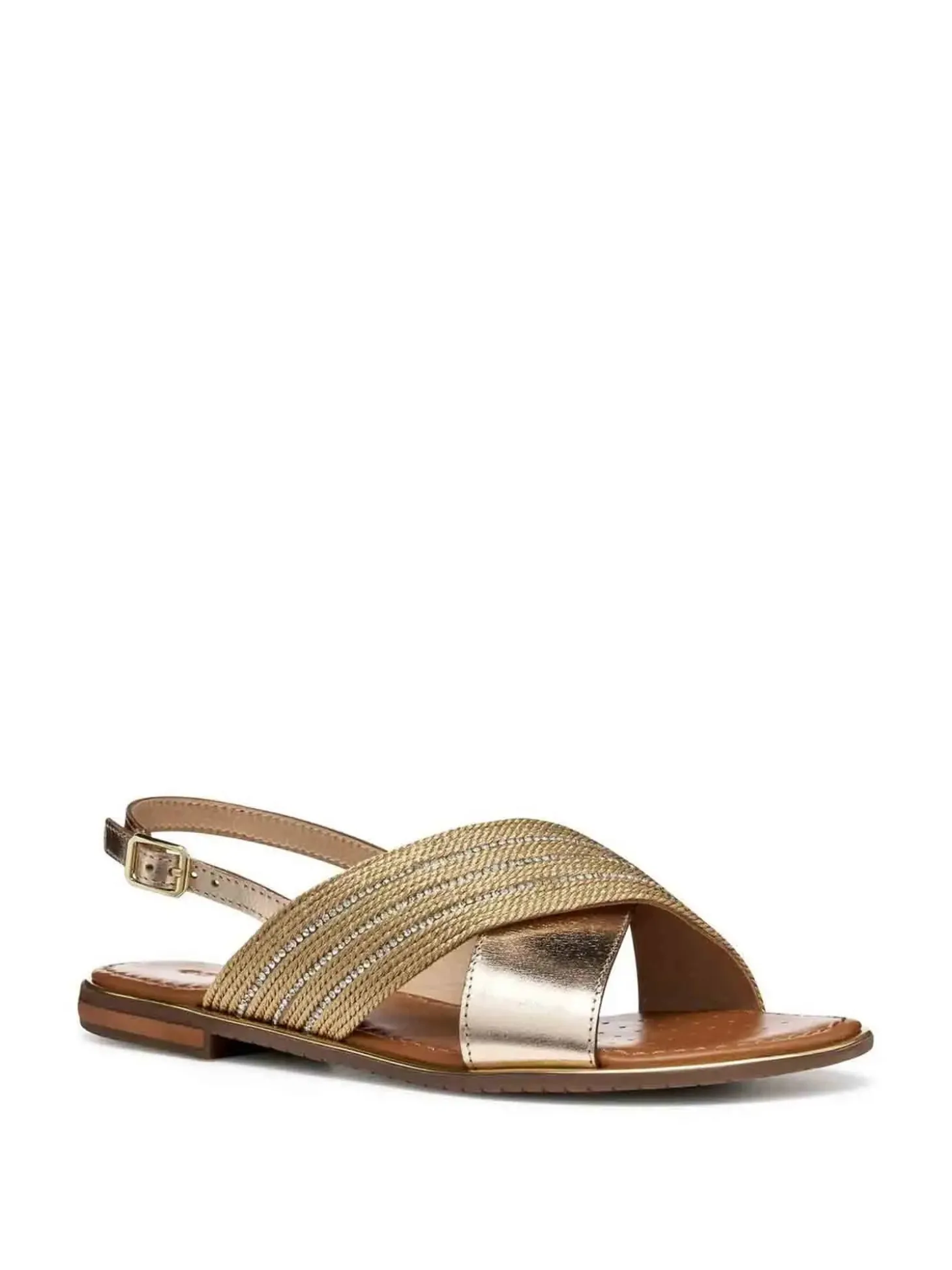 SANDALO DONNA - GEOX ORO - D55DQE 02JN0
