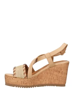 SANDALO DONNA - JEEP NATURALE - JL61601A