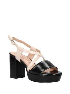 SANDALO DONNA - MARINA GALANTI NERO-NUDO - MG 1B392