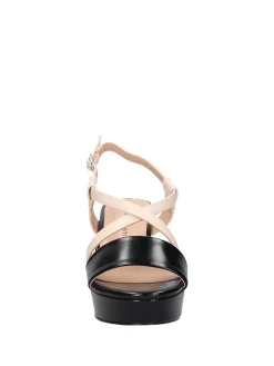 SANDALO DONNA - MARINA GALANTI NERO-NUDO - MG 1B392
