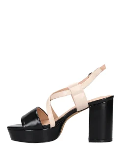 SANDALO DONNA - MARINA GALANTI NERO-NUDO - MG 1B392