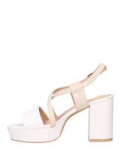 SANDALO DONNA - MARINA GALANTI BIANCO-NUDO - MG 1B392