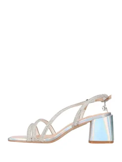 SANDALO DONNA - MARINA GALANTI ARGENTO - MG 1A147