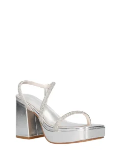 SANDALO DONNA - MARINA GALANTI ARGENTO - MG S24A015