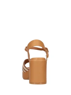 SANDALO DONNA - NAZARENO GABRIELLI CAMEL - 6123