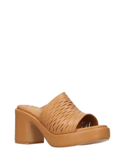 SANDALO DONNA - NAZARENO GABRIELLI CAMEL - 6122